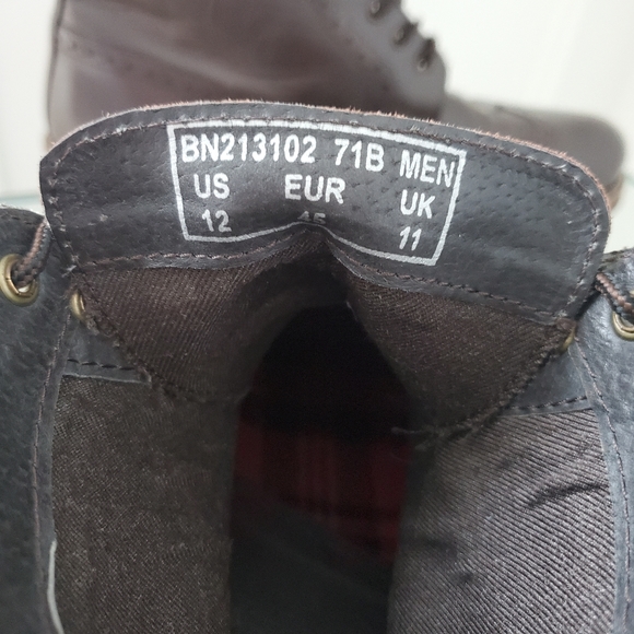 Ben Sherman  men's lace-up boots size 12. - Picture 10 of 10